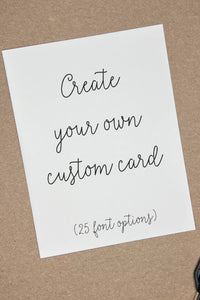 Gift Cards & Boxes