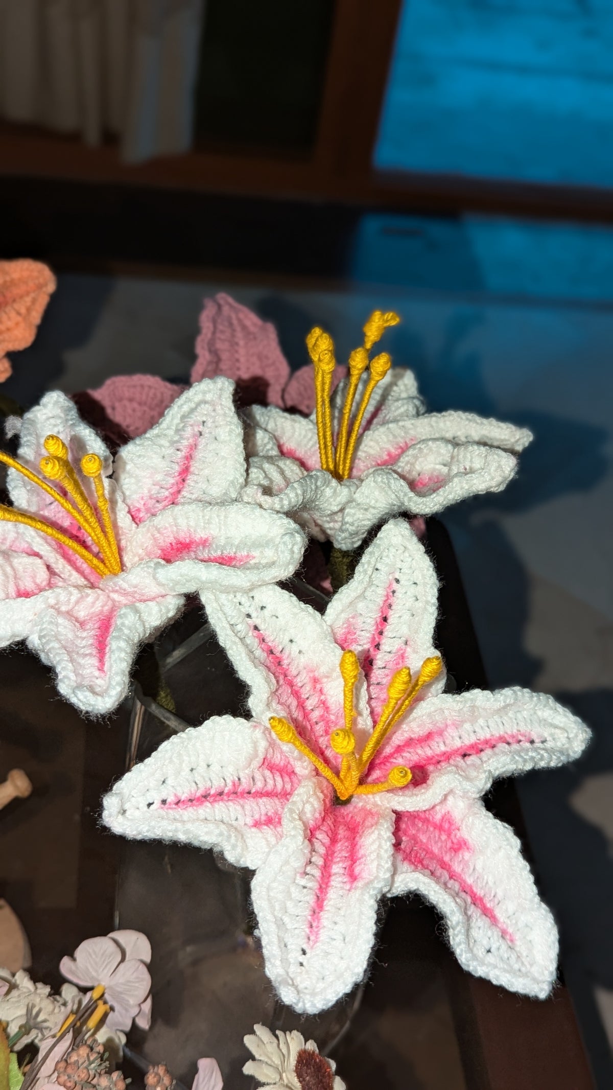 Stargazer Lily Crochet Stem