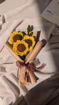 Golden Trio Sunflower Bouquet