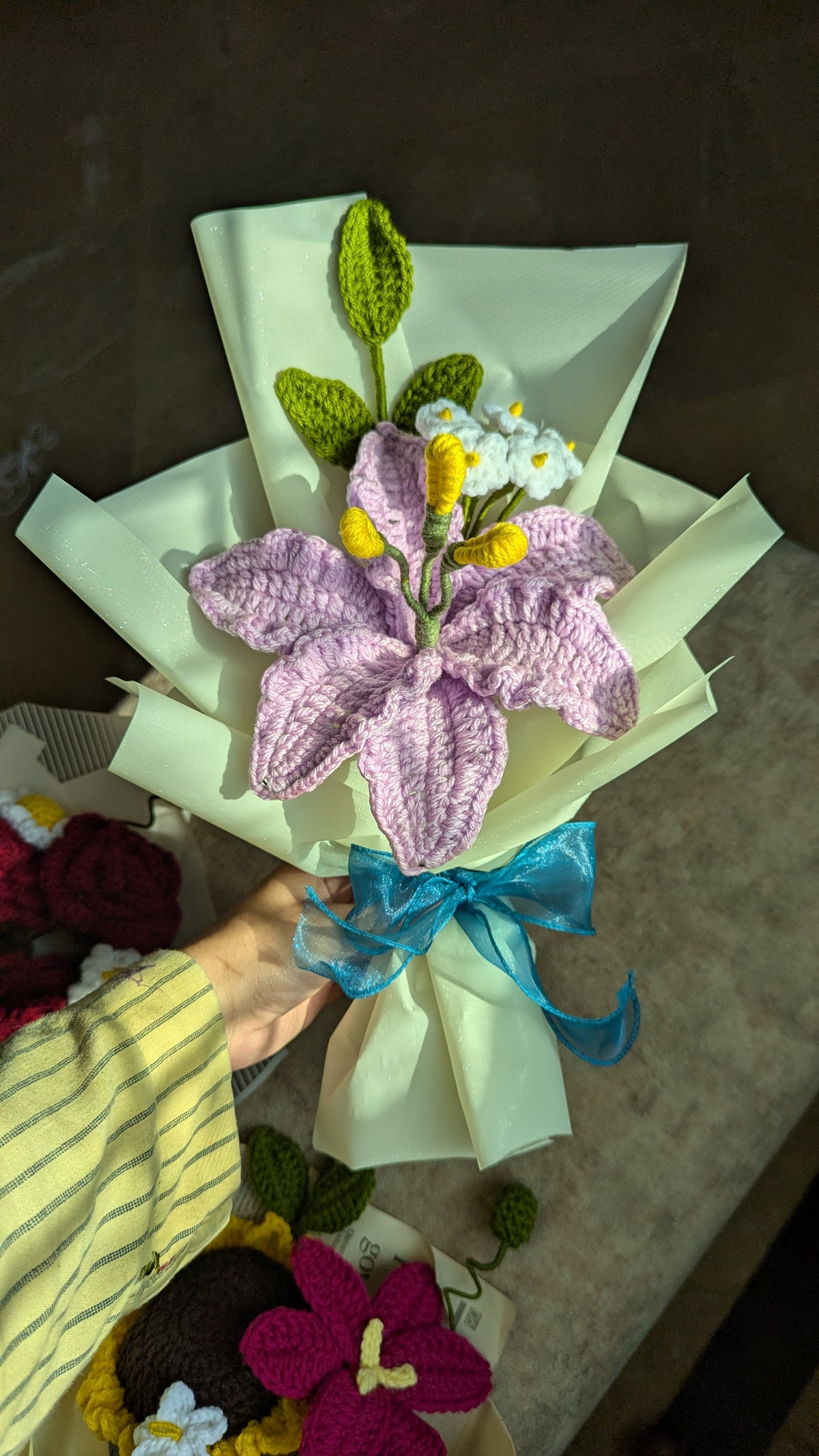 Pastel Lavender Lily Delight Bouquet