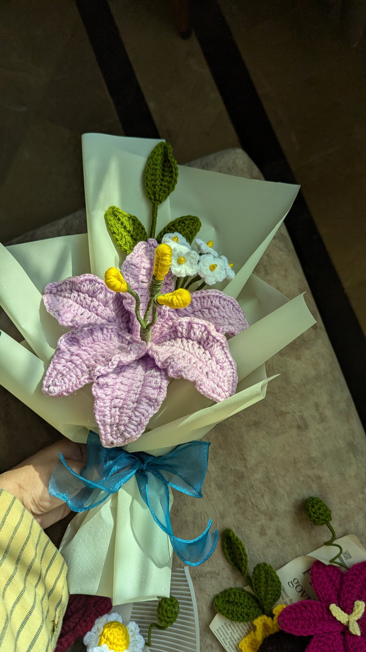 Pastel Lavender Lily Delight Bouquet