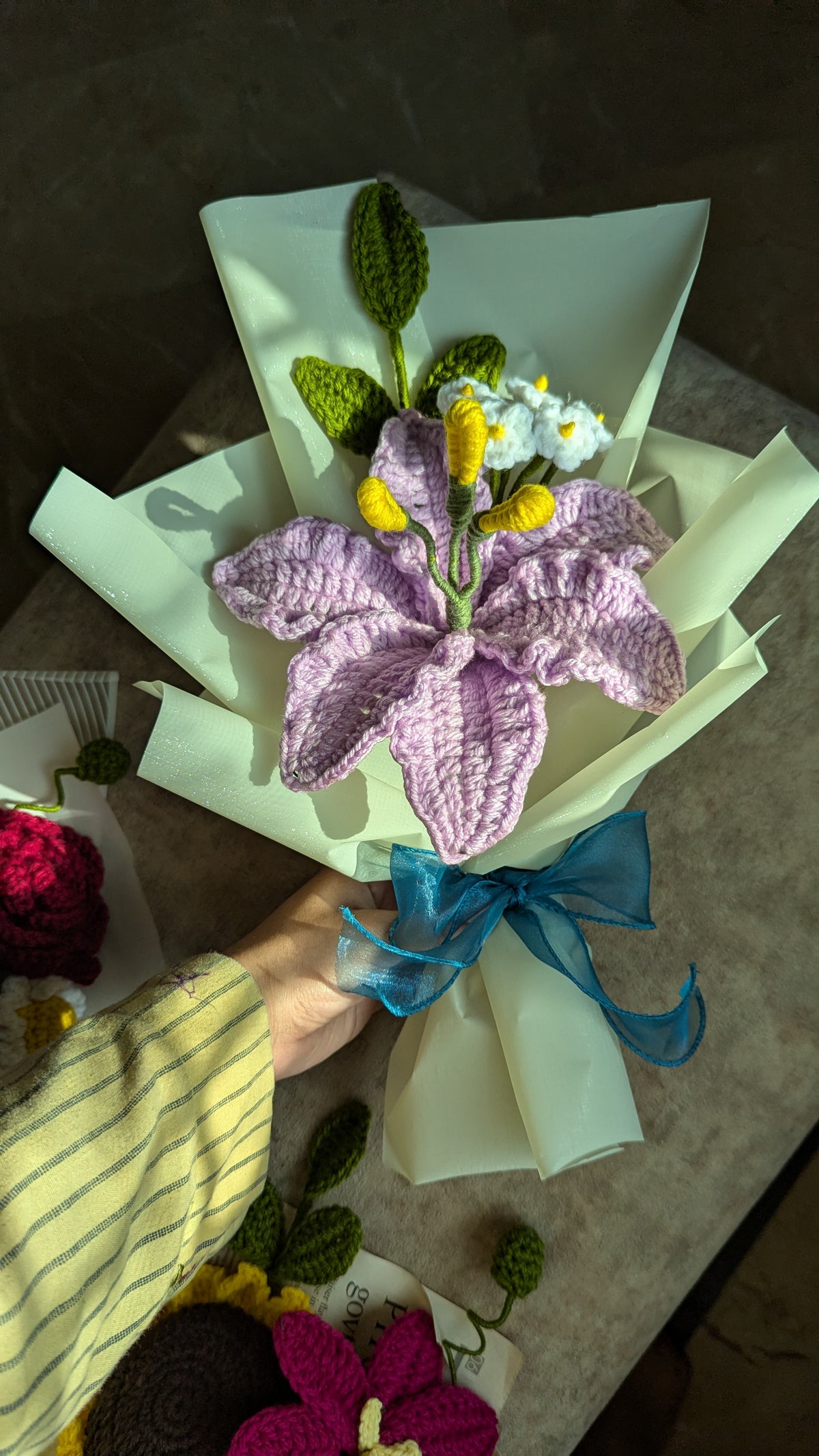 Pastel Lavender Lily Delight Bouquet