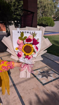 Wildflower Garden Medley Crochet Bouquet