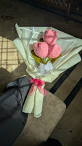 Soft Pastel Pink Tulip Bouquet