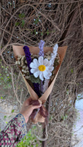 Rustic Lavender Daisy Field Bouquet