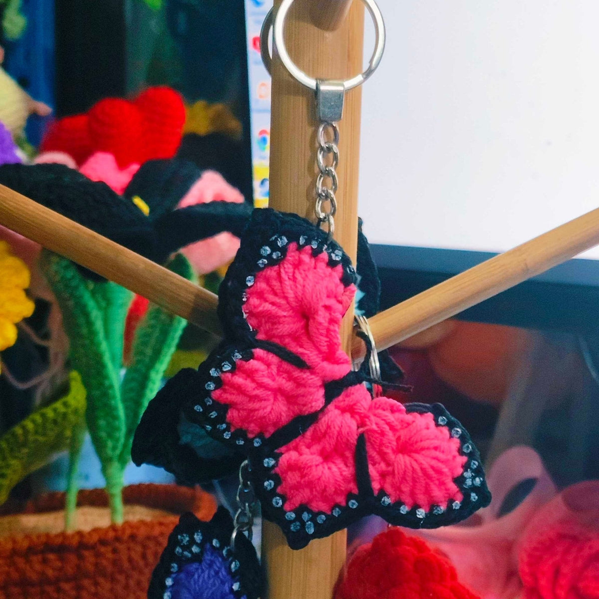 Butterfly Keyrings