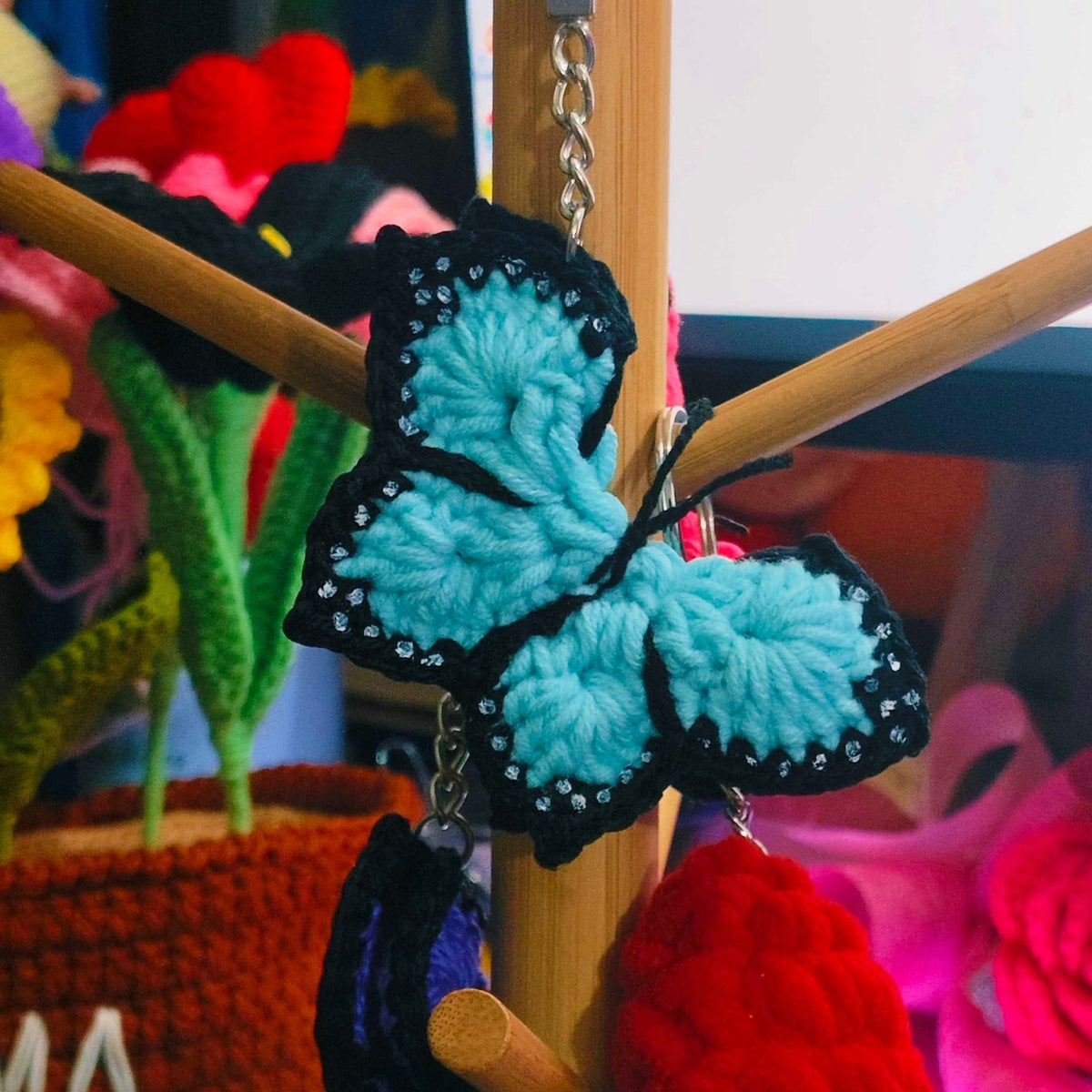 Butterfly Keyrings