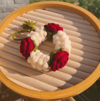 Trio Rose Gajra
