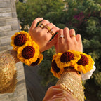 Golden Bloom Gajra