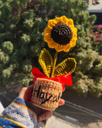 Sunflower Pot (7 inches)
