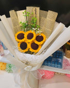 Five Sunflowers Bouquet