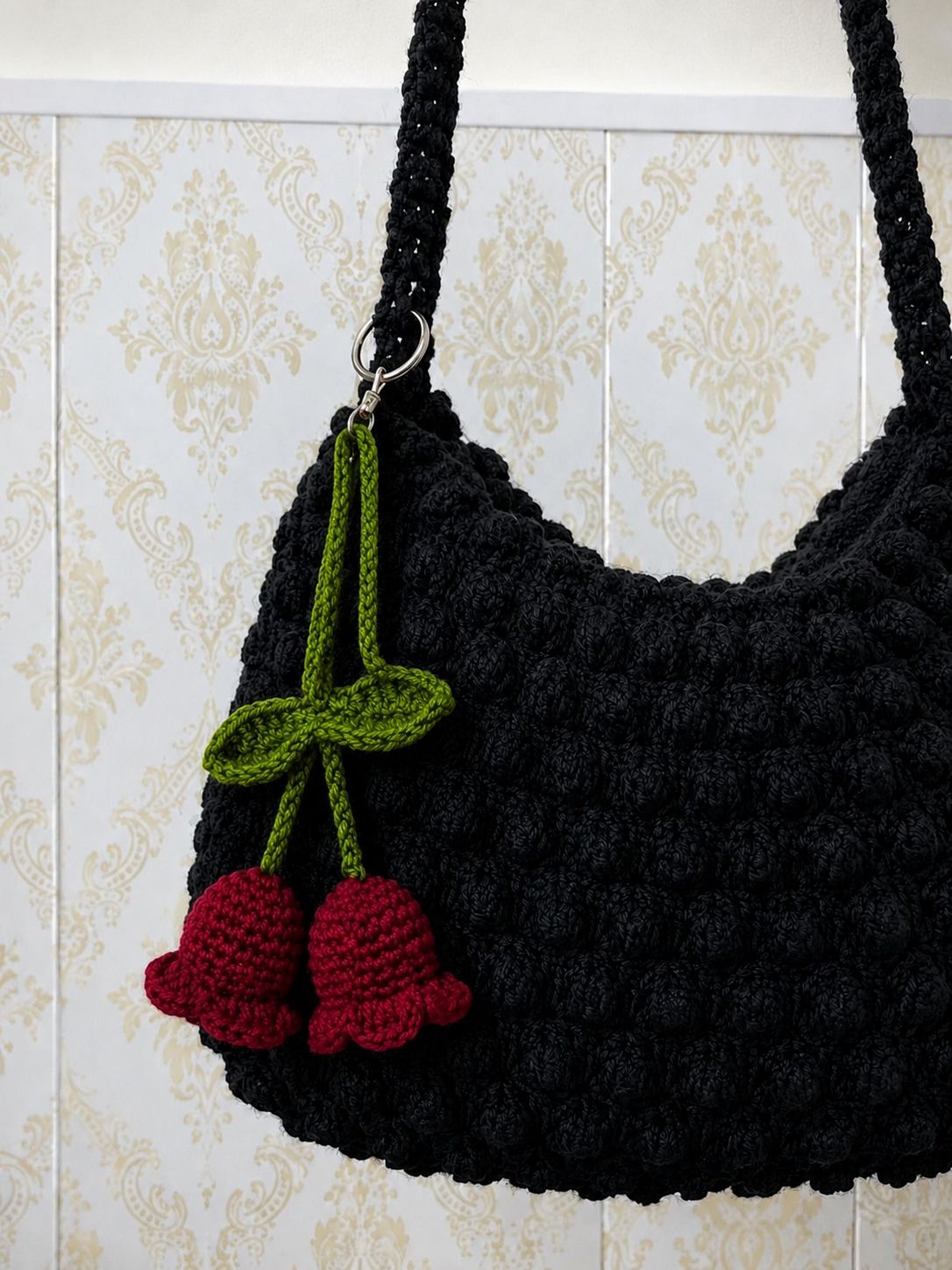 lily of valley keychain