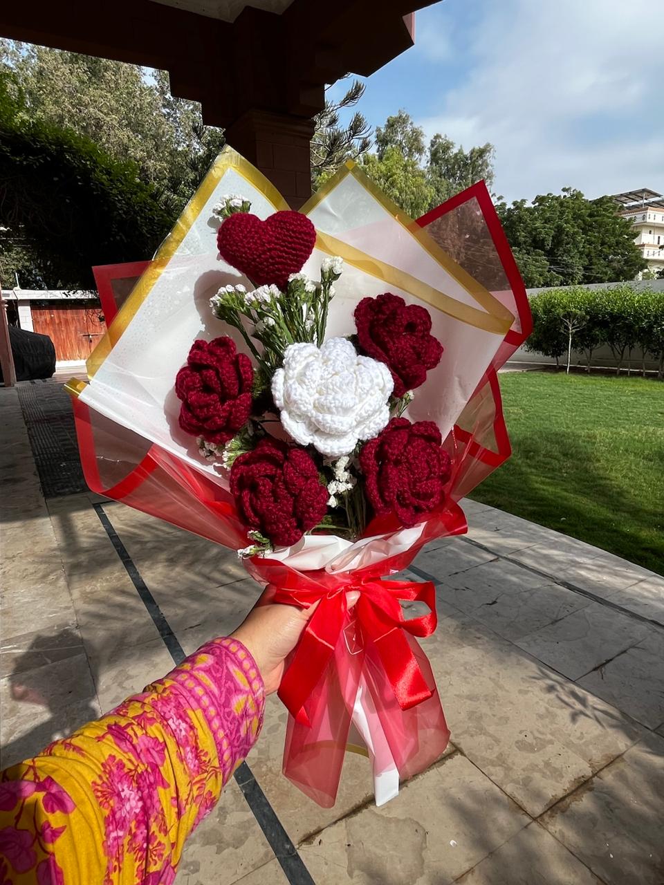 floral roses bouquet
