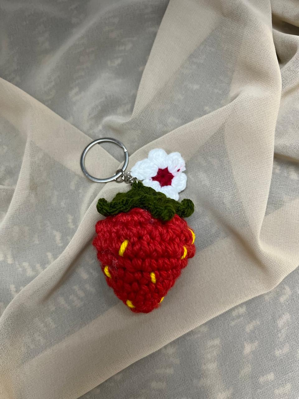 Stawberry 2 keychain