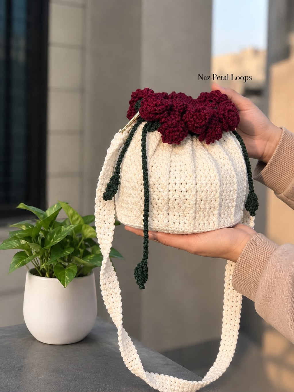 viral bouquet purse