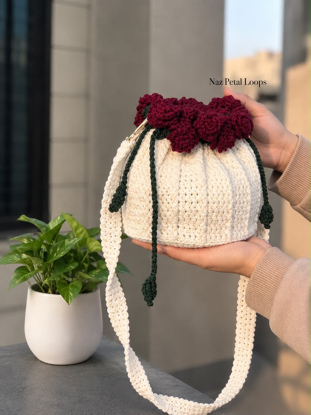 viral bouquet purse