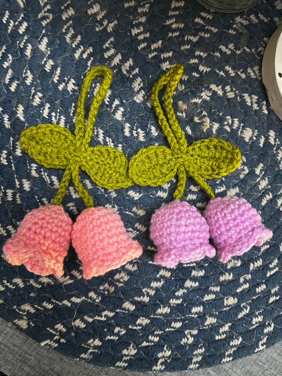 Bell Flower Keychain
