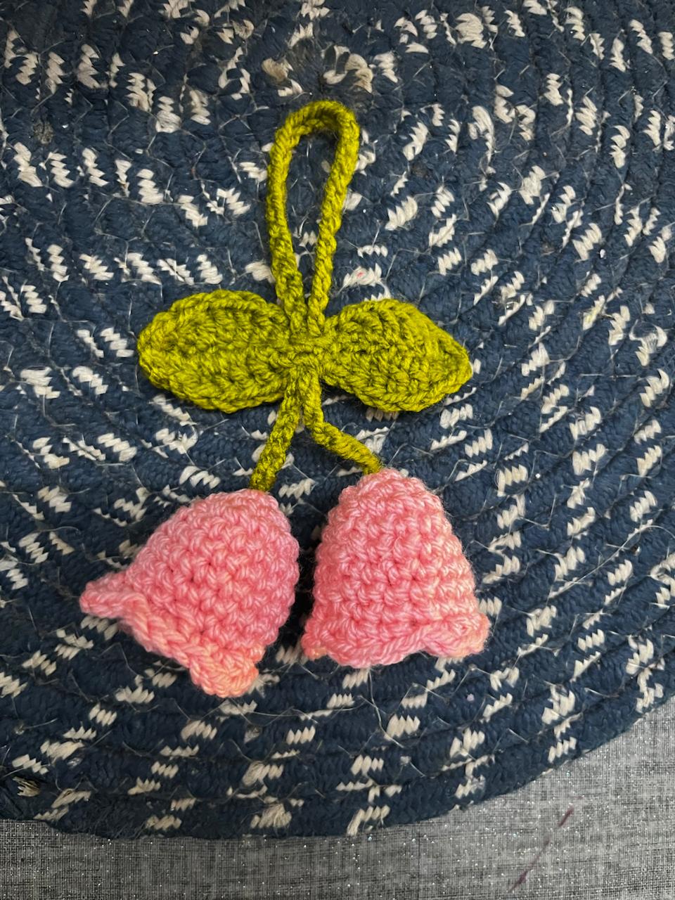 Bell Flower Keychain