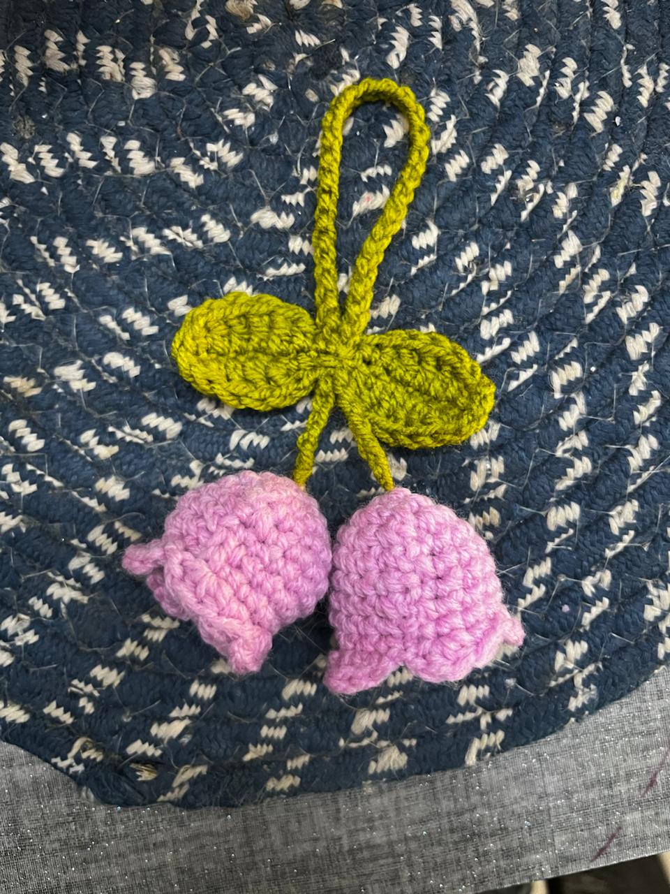 Bell Flower Keychain