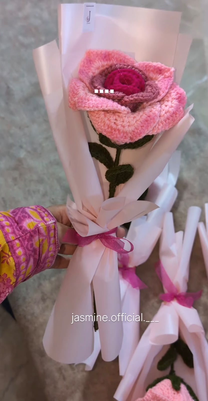 Pink WineRose Bouquet