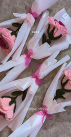 Pink WineRose Bouquet