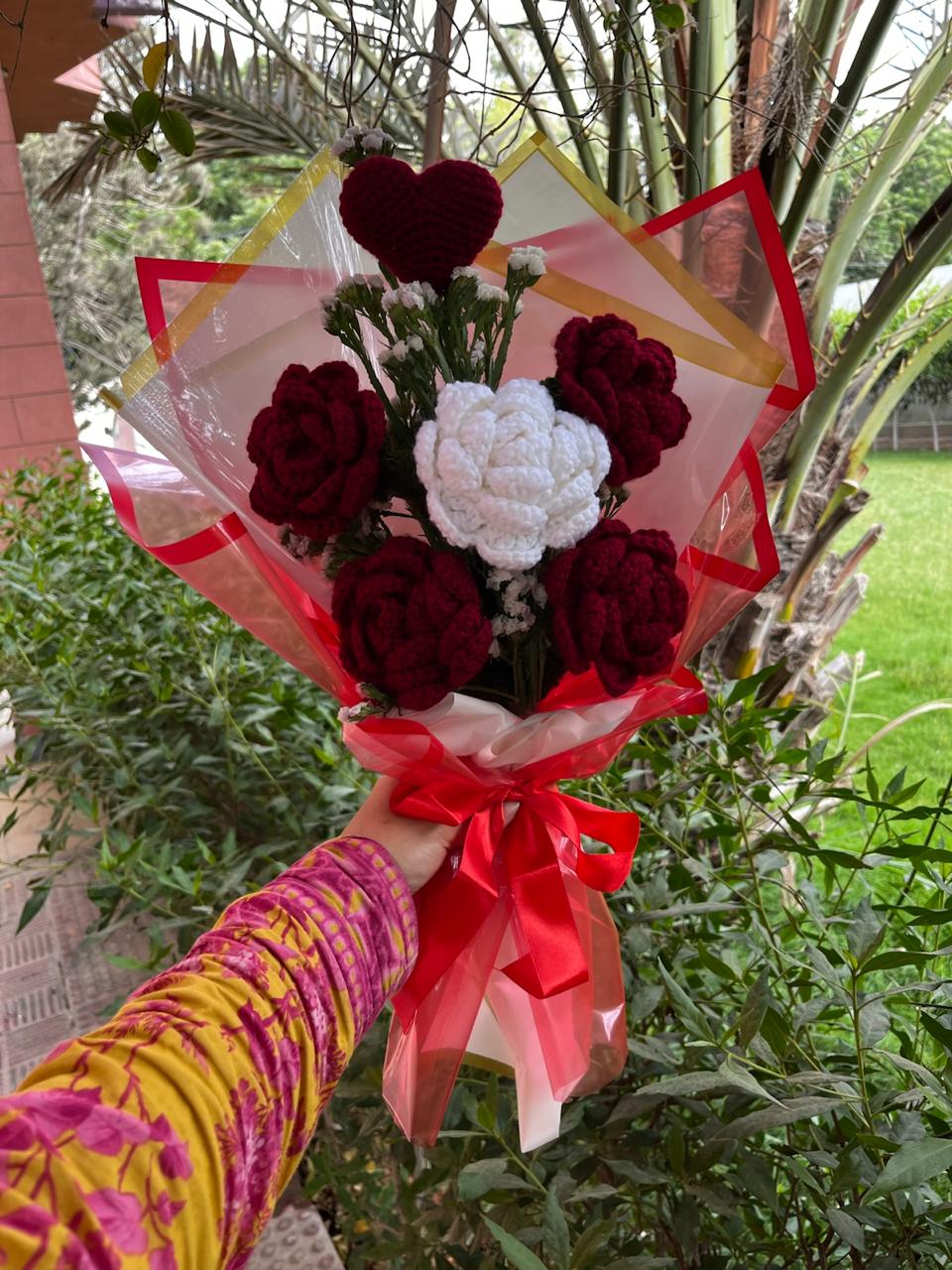 floral roses bouquet