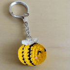 Honey Bee Keychain