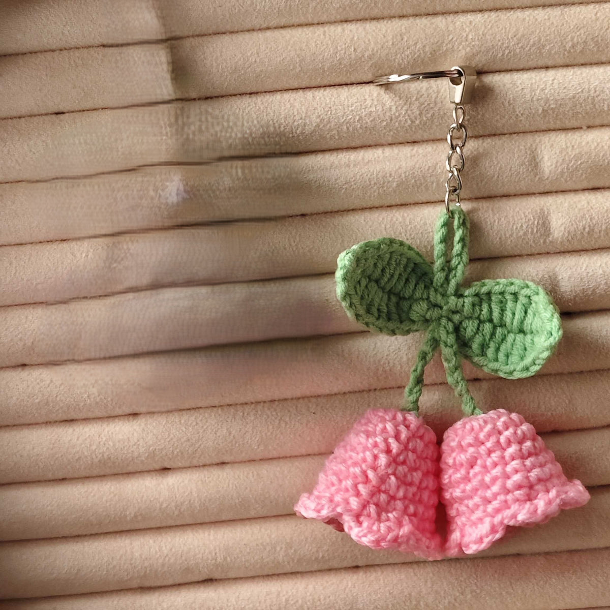 Bell Flower Keychain