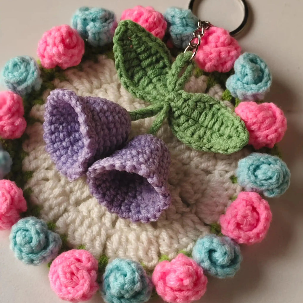 Bell Flower Keychain