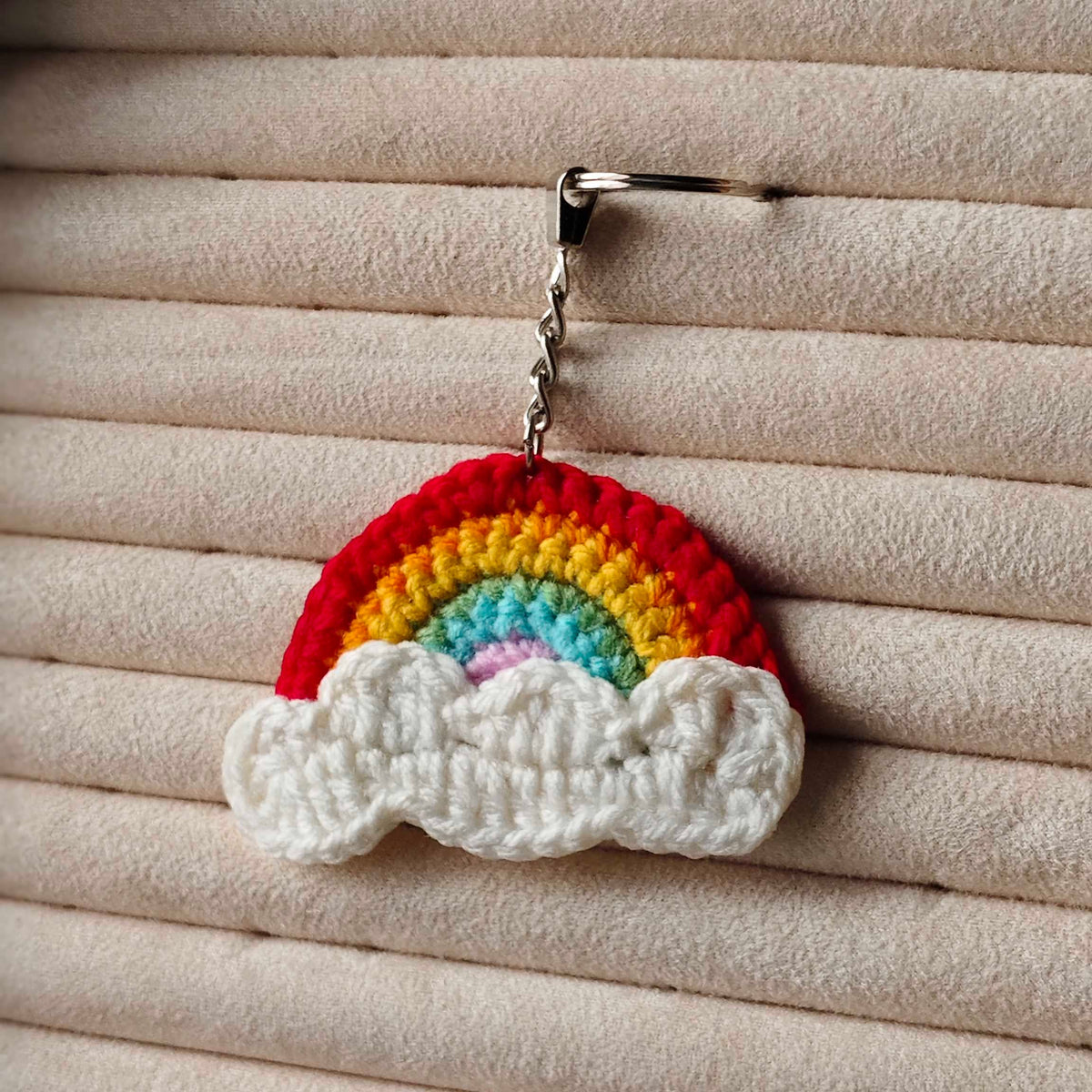Rainbow keychain