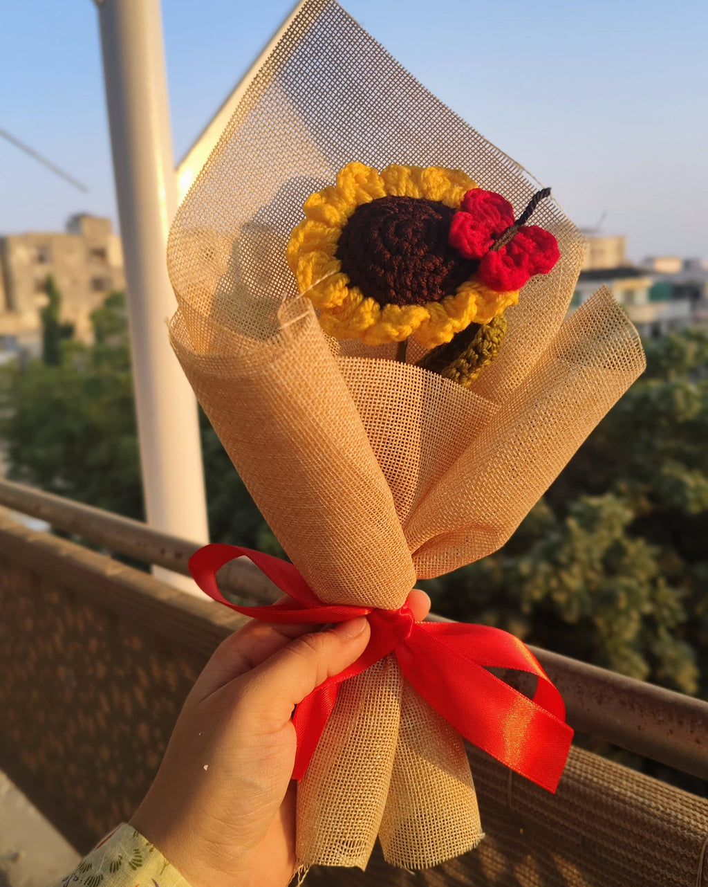 SunBloom Butterfly Bouquet