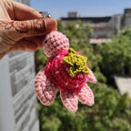 Cute Pocket Turtle Keychain