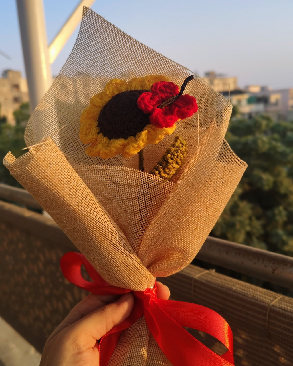 SunBloom Butterfly Bouquet