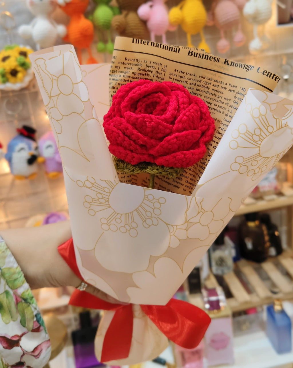 Mini Red Rose Bouquet