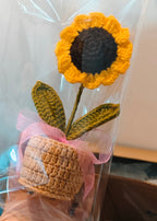 Sunflower Pot (7 inches)