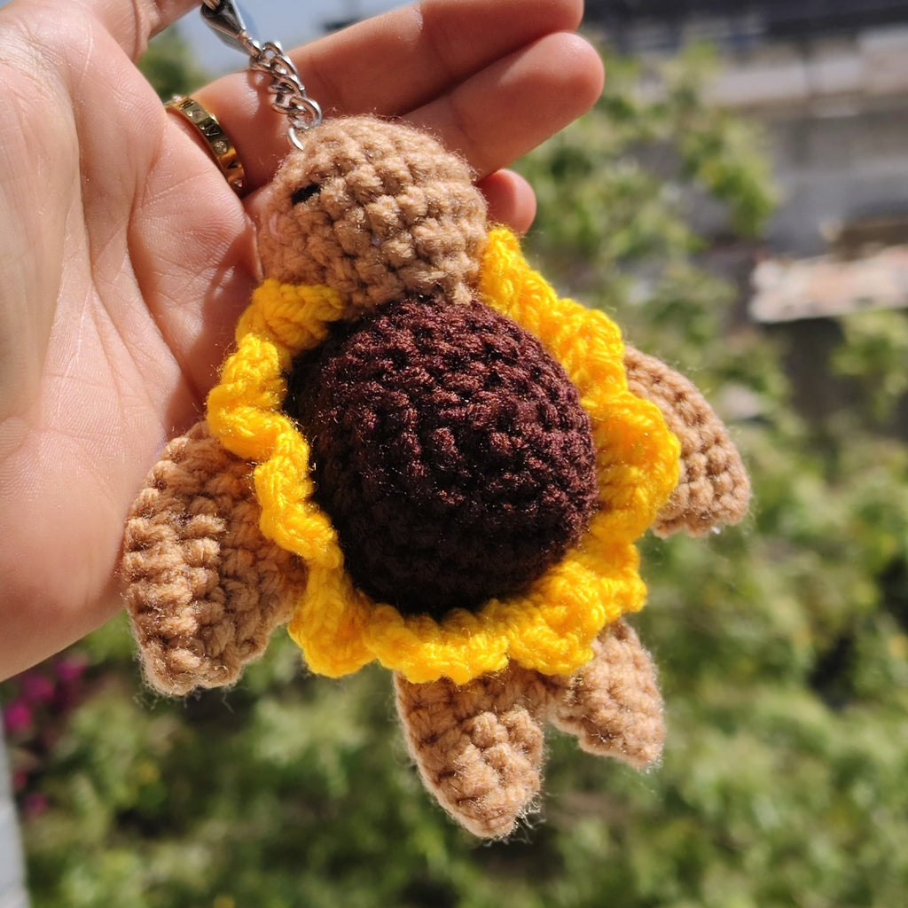 Cute Pocket Turtle Keychain