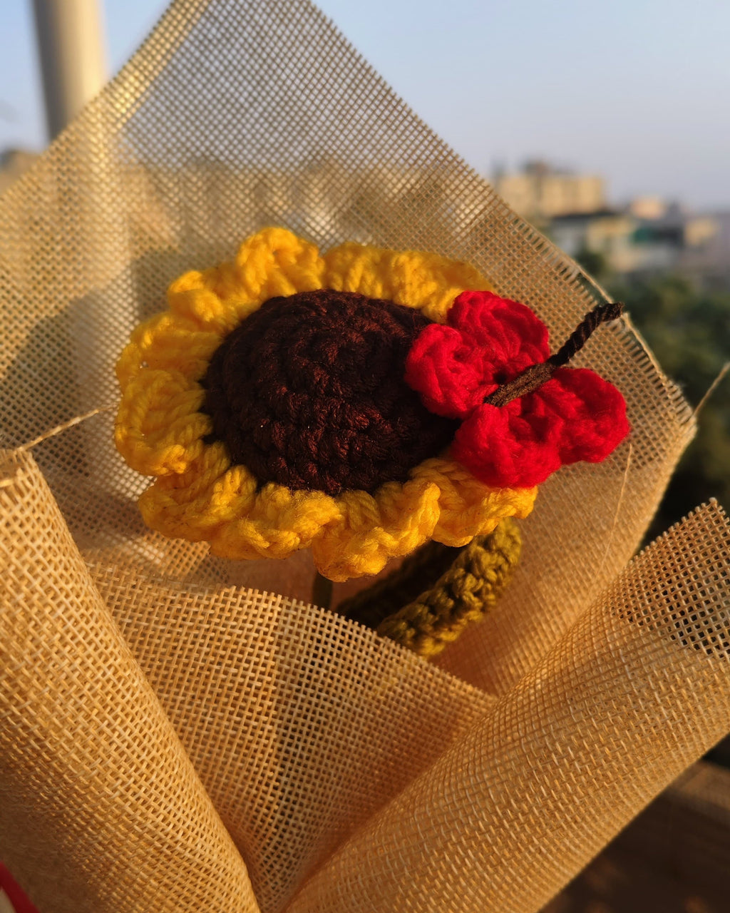 SunBloom Butterfly Bouquet
